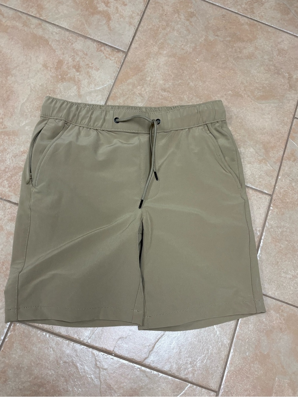Goodfellow & Co Olive Drawstring Athletic Shorts